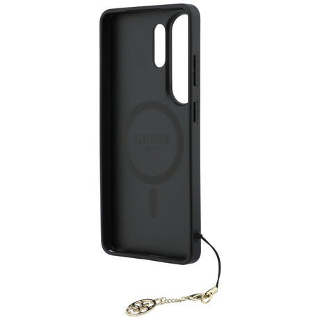 Husa de protectie Guess Hardcase 4G Classic Logo Charm (GUHMS26LGF4GBR) compatibil cu Samsung Galaxy S26 Ultra, Maro