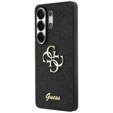 Husa de protectie Guess Fixed Glitter Big 4G Metal Logo (GUHCS26LHG4SGK) compatibil cu Samsung Galaxy S26 Ultra, Negru