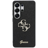 Husa de protectie Guess Fixed Glitter Big 4G Metal Logo (GUHCS26LHG4SGK) compatibil cu Samsung Galaxy S26 Ultra, Negru