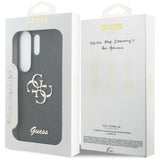 Husa de protectie Guess Fixed Glitter Big 4G Metal Logo (GUHCS26LHG4SGK) compatibil cu Samsung Galaxy S26 Ultra, Negru