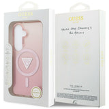 Husa de protectie Guess IML Gradient Triangle MagSafe (GUHMS26SHGTMLCGP) compatibil cu Samsung Galaxy S26, Roz