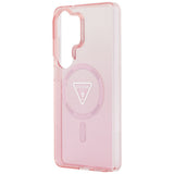 Husa de protectie Guess IML Gradient Triangle MagSafe (GUHMS26LHGTMLCGP) compatibil cu Samsung Galaxy S26 Ultra, Roz