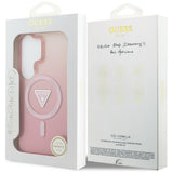 Husa de protectie Guess IML Gradient Triangle MagSafe (GUHMS26LHGTMLCGP) compatibil cu Samsung Galaxy S26 Ultra, Roz