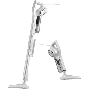 Deerma Corded Vacuum Cleaner (DX700), 600W, 0.6l, Dual Mode, with Round Brush, Long Crevice Nozzle, 5m Cord, Alb