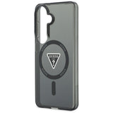 Husa de protectie Guess IML Gradient Triangle MagSafe (GUHMS26SHGTMLCGK) compatibil cu Samsung Galaxy S26, Negru