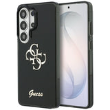 Husa de protectie Guess IML Big Metal 4G Script (GUHCS26L5HC4MLSK) compatibil cu Samsung Galaxy S26 Ultra, Negru