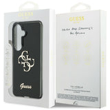 Husa de protectie Guess IML Big Metal 4G Script (GUHCS26S5HC4MLSK) compatibil cu Samsung Galaxy S26, Negru