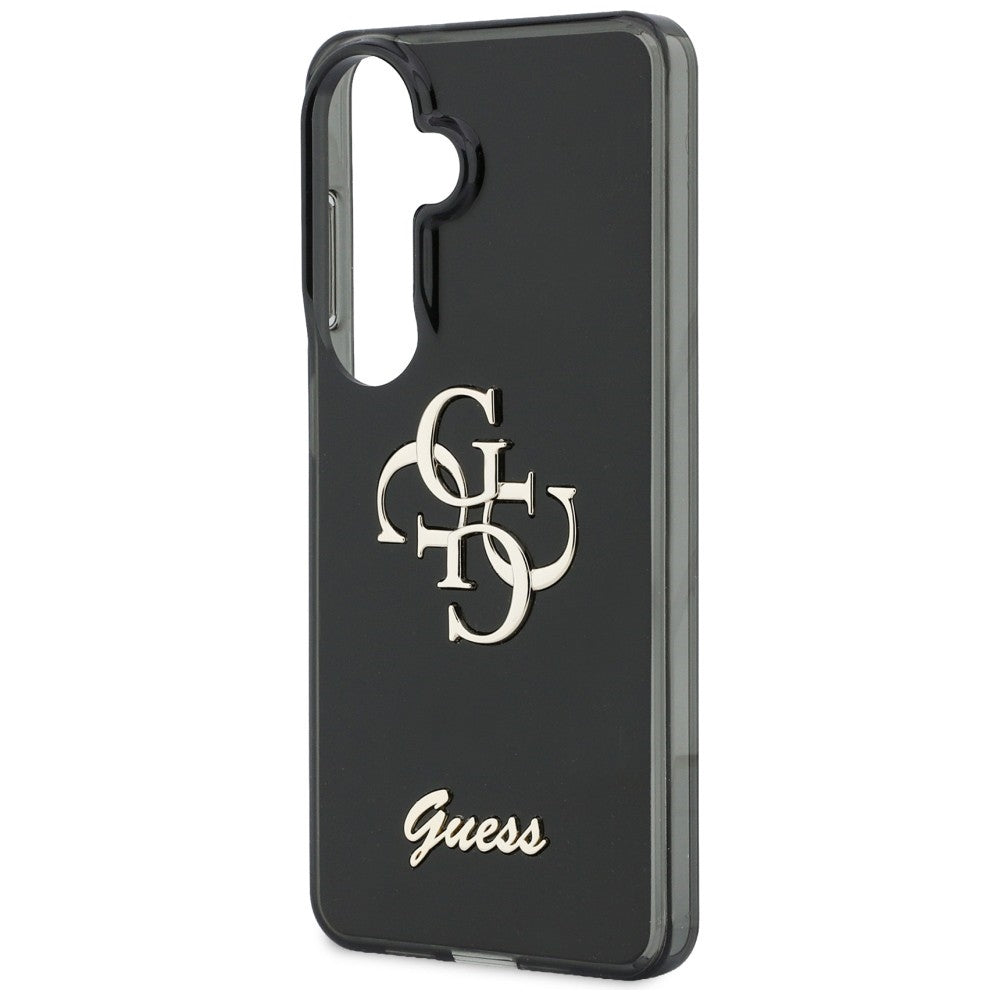 Husa de protectie Guess IML Big Metal 4G Script (GUHCS26S5HC4MLSK) compatibil cu Samsung Galaxy S26, Negru