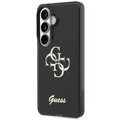 Husa de protectie Guess IML Big Metal 4G Script (GUHCS26S5HC4MLSK) compatibil cu Samsung Galaxy S26, Negru