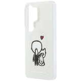 Husa de protectie Karl Lagerfeld IML compatibil cu Samsung Galaxy S26 Ultra, Alb