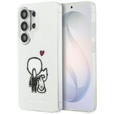 Husa de protectie Karl Lagerfeld IML compatibil cu Samsung Galaxy S26 Ultra, Alb