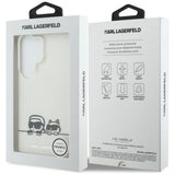 Husa de protectie Karl Lagerfeld IML K&C Peekaboo Logo MagSafe (KLHMS26L6HPKACH) compatibil cu Samsung Galaxy S26 Ultra, Alb