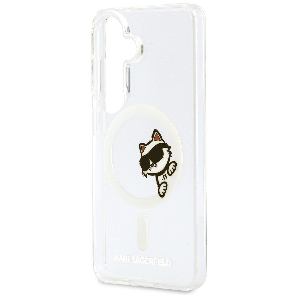 Husa de protectie Karl Lagerfeld IML compatibil cu Samsung Galaxy S26, Alb