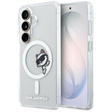 Husa de protectie Karl Lagerfeld IML compatibil cu Samsung Galaxy S26, Alb