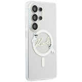 Husa de protectie Karl Lagerfeld compatibil cu Samsung Galaxy S26 Ultra, Alb