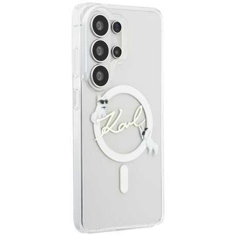 Husa de protectie Karl Lagerfeld compatibil cu Samsung Galaxy S26 Ultra, Alb