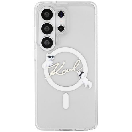 Husa de protectie Karl Lagerfeld compatibil cu Samsung Galaxy S26 Ultra, Alb