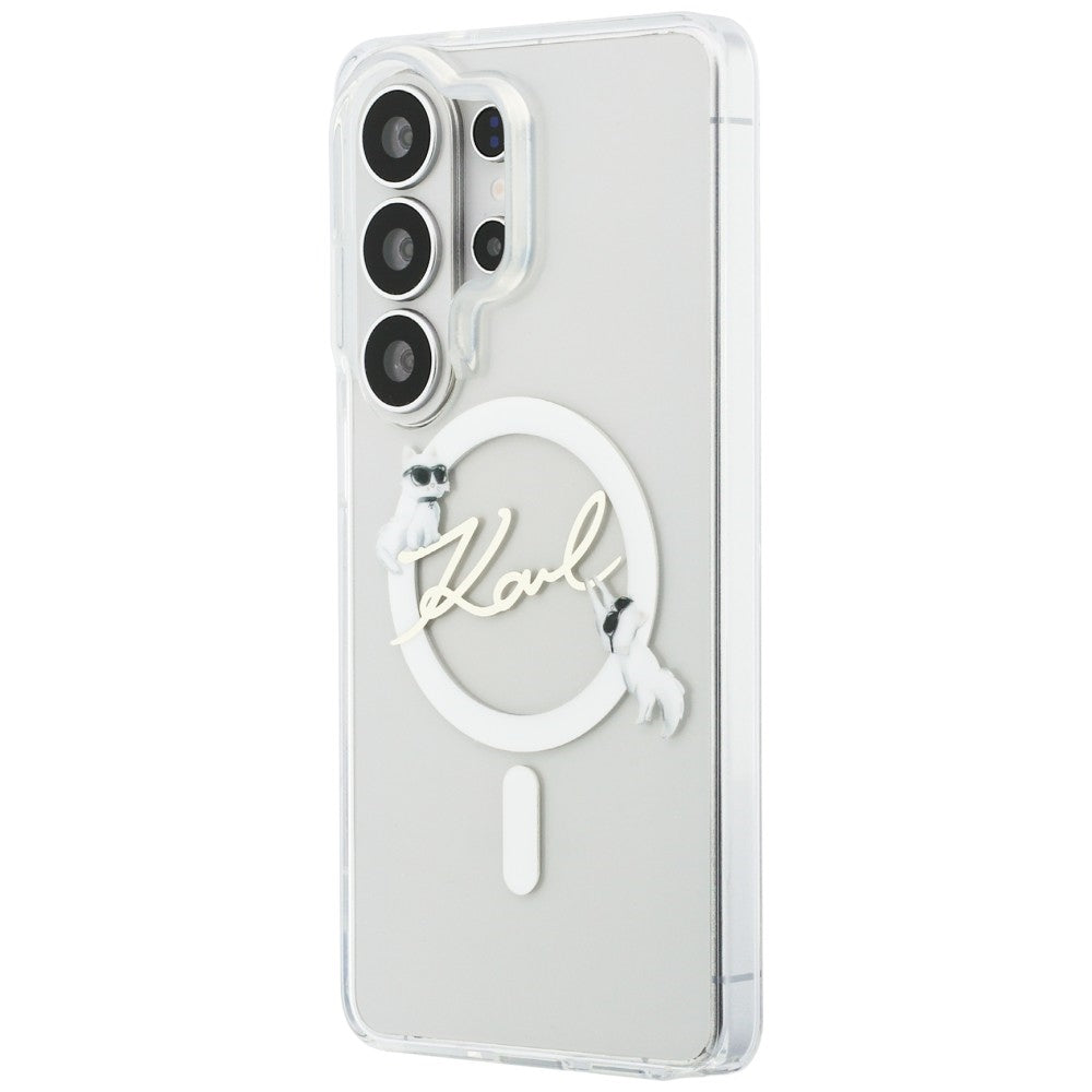 Husa de protectie Karl Lagerfeld compatibil cu Samsung Galaxy S26 Ultra, Alb