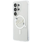 Husa de protectie Karl Lagerfeld compatibil cu Samsung Galaxy S26 Ultra, Alb