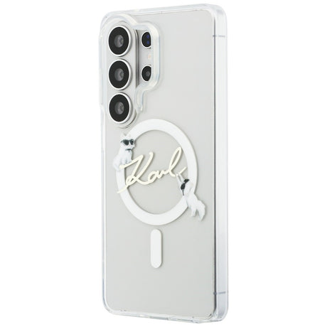 Husa de protectie Karl Lagerfeld compatibil cu Samsung Galaxy S26 Ultra, Alb
