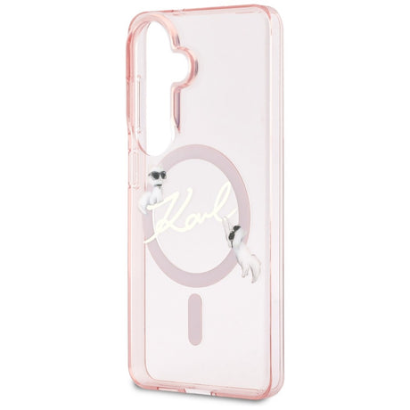 Husa de protectie Karl Lagerfeld compatibil cu Samsung Galaxy S26, Roz