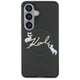 Husa de protectie Karl Lagerfeld compatibil cu Samsung Galaxy S26, Argintiu