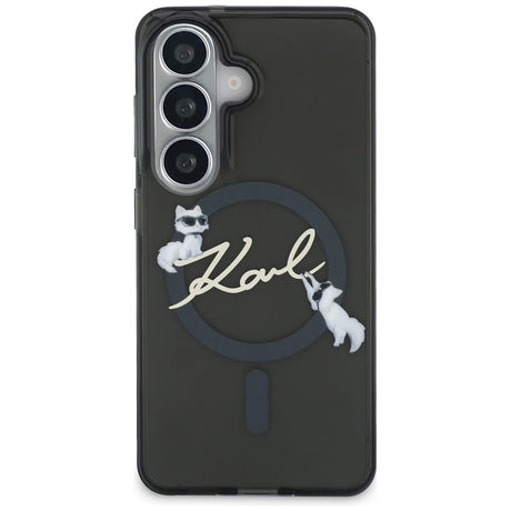 Husa de protectie Karl Lagerfeld compatibil cu Samsung Galaxy S26, Argintiu