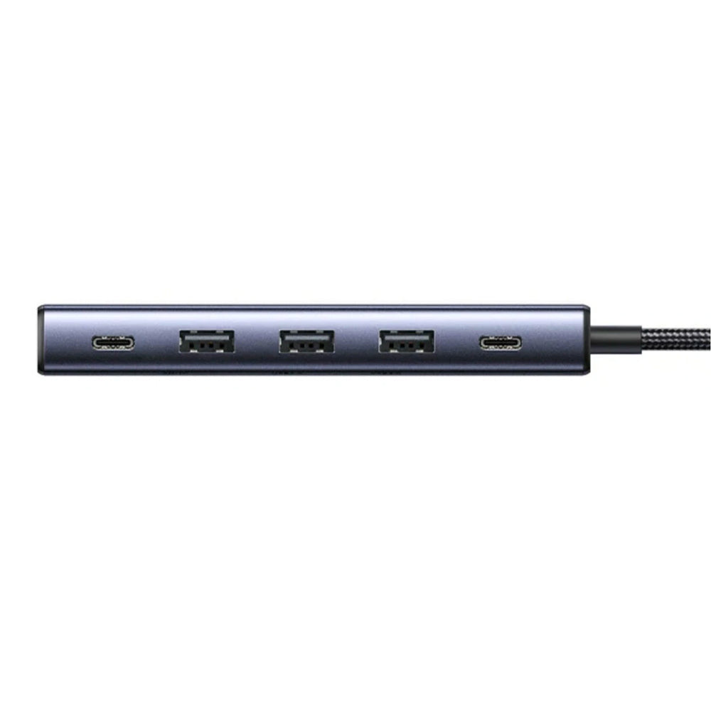 Hub/Dock Ugreen Docking Station CM511 (75642), USB-C to 2x Type-C, 3x USB, Display Port, 5Gbps, PD 3.0, 100W, 4K@60Hz, Gri