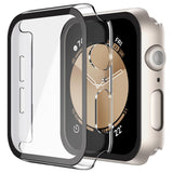 Folie de protectie smartwatch Techsuit Defense360 Pro + Screen Protector compatibil cu Apple Watch 4 / 5 / 6 / SE (44mm), Transparent
