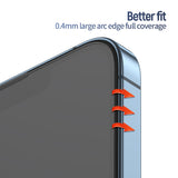 Folie de protectie Blueo Anti-Reflective HD Glass compatibil cu Samsung Galaxy S26, Negru