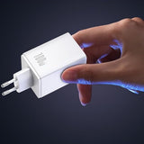 Incarcator Baseus (P10182102123-00), 2x Type-C + USB, 100W, Fast Charger, Negru