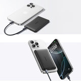 Baterie externa Baseus PicoGo AM41 (E0027202), 10000mAh, USB-C, 27W, Roz