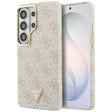 Husa de protectie Guess 4G Triangle Logo MagSafe (GUHMS26LP4GTDGMP) compatibil cu Samsung Galaxy S26 Ultra, Roz