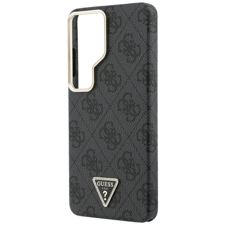Husa de protectie Guess 4G Triangle Logo MagSafe (GUHMS26LP4GTDGMK) compatibil cu Samsung Galaxy S26 Ultra, Negru