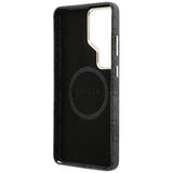Husa de protectie Guess 4G Triangle Logo MagSafe (GUHMS26LP4GTDGMK) compatibil cu Samsung Galaxy S26 Ultra, Negru
