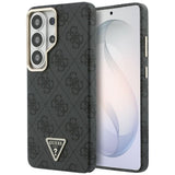 Husa de protectie Guess 4G Triangle Logo MagSafe (GUHMS26LP4GTDGMK) compatibil cu Samsung Galaxy S26 Ultra, Negru