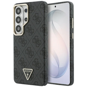 Husa de protectie Guess 4G Triangle Logo MagSafe (GUHMS26LP4GTDGMK) compatibil cu Samsung Galaxy S26 Ultra, Negru