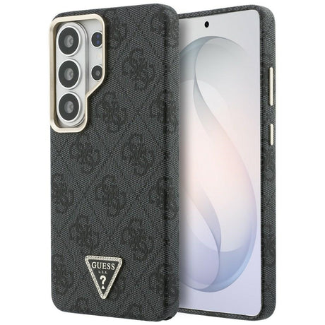 Husa de protectie Guess 4G Triangle Logo MagSafe (GUHMS26LP4GTDGMK) compatibil cu Samsung Galaxy S26 Ultra, Negru