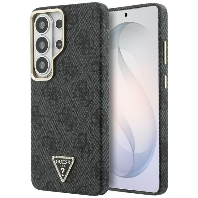 Husa de protectie Guess 4G Triangle Logo MagSafe (GUHMS26LP4GTDGMK) compatibil cu Samsung Galaxy S26 Ultra, Negru