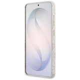 Husa de protectie Guess 4G Triangle Logo MagSafe (GUHMS26SP4GTDGMP) compatibil cu Samsung Galaxy S26, Roz