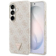 Husa de protectie Guess 4G Triangle Logo MagSafe (GUHMS26SP4GTDGMP) compatibil cu Samsung Galaxy S26, Roz