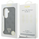 Husa de protectie Guess 4G Triangle Logo MagSafe (GUHMS26SP4GTDGMK) compatibil cu Samsung Galaxy S26, Negru