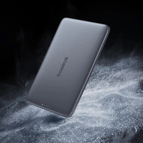 Baterie externa Baseus PicoGo AM41 (P1007680C123-00), USB-C 60W Cable Included, MagSafe, 5000mAh, LED Indicator, Negru