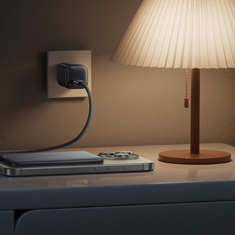 Baterie externa Baseus PicoGo AM41 (P1007680C123-00), USB-C 60W Cable Included, MagSafe, 5000mAh, LED Indicator, Negru