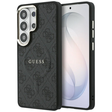 Husa de protectie Guess 4G Embossed Ring MagSafe (GUHMS26LP4MSEGCK) compatibil cu Samsung Galaxy S26 Ultra, Negru