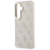 Husa de protectie Guess 4G Embossed Ring MagSafe (GUHMS26SP4MSEGCP) compatibil cu Samsung Galaxy S26, Roz