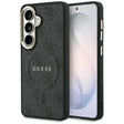 Husa de protectie Guess 4G Embossed Ring MagSafe (GUHMS26SP4MSEGCK) compatibil cu Samsung Galaxy S26, Negru