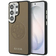 Husa de protectie Guess Perforated Logo MagSafe (GUHMS26L5PG4SRGW) compatibil cu Samsung Galaxy S26 Ultra, Maro