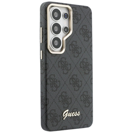 Husa de protectie Guess 4G Script MagSafe (GUHMS26L5P4FWMSK) compatibil cu Samsung Galaxy S26 Ultra, Negru