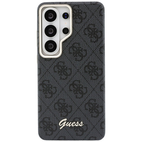 Husa de protectie Guess 4G Script MagSafe (GUHMS26L5P4FWMSK) compatibil cu Samsung Galaxy S26 Ultra, Negru